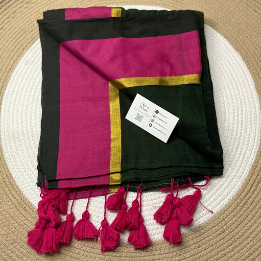 Zari Mul Cotton Saree